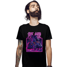 Load image into Gallery viewer, Shirts Fitted Shirts, Mens / Small / Black Neon Spring

