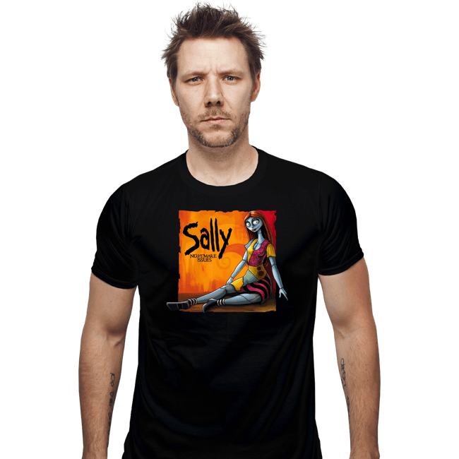 Daily_Deal_Shirts Fitted Shirts, Mens / Small / Black Nightmare Issues