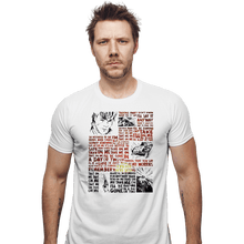 Load image into Gallery viewer, Shirts Fitted Shirts, Mens / Small / White Take On Me
