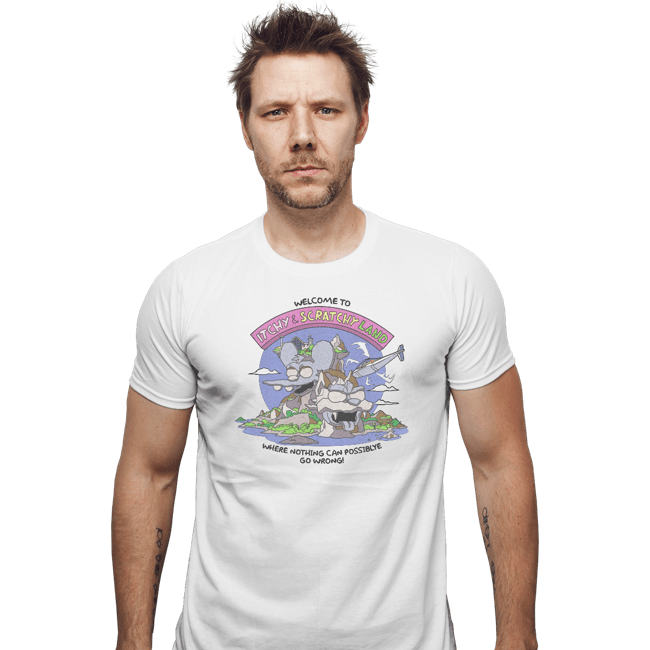 Daily_Deal_Shirts Fitted Shirts, Mens / Small / White Nothing Can Possiblye Go Wrong