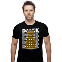 Load image into Gallery viewer, Shirts Fitted Shirts, Mens / Small / Black Dalek
