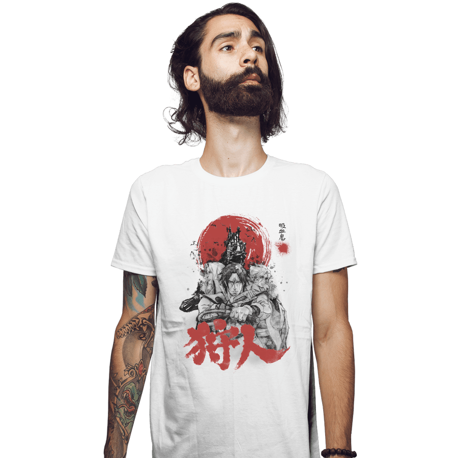 Shirts Fitted Shirts, Mens / Small / White Vampire Slayers