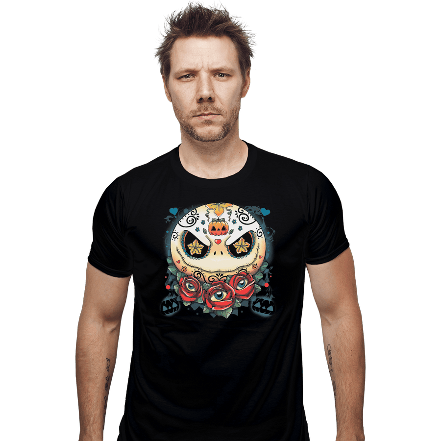Shirts Fitted Shirts, Mens / Small / Black Jack Calavera
