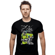 Load image into Gallery viewer, Shirts Fitted Shirts, Mens / Small / Black Scooby And Shaggy
