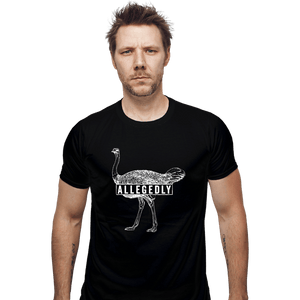Secret_Shirts Fitted Shirts, Mens / Small / Black Ostrich