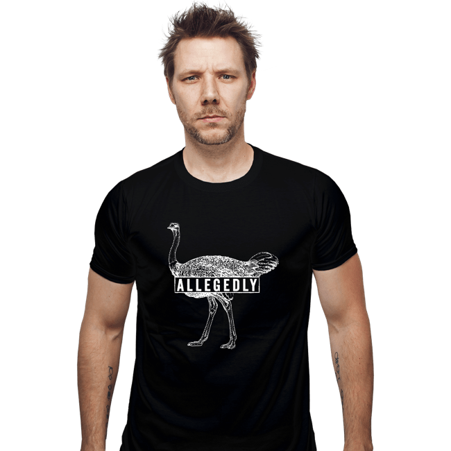 Secret_Shirts Fitted Shirts, Mens / Small / Black Ostrich