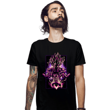 Load image into Gallery viewer, Shirts Fitted Shirts, Mens / Small / Black Beast Gohan
