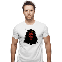 Load image into Gallery viewer, Shirts Fitted Shirts, Mens / Small / White Sith Splatter
