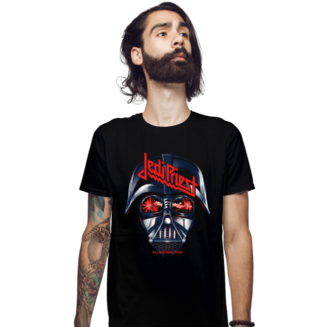 Daily_Deal_Shirts Fitted Shirts, Mens / Small / Black Killing Machine