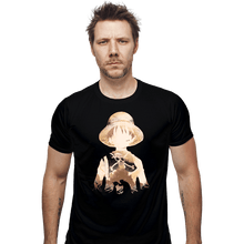 Load image into Gallery viewer, Secret_Shirts Fitted Shirts, Mens / Small / Black Straw Hat
