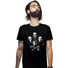 Load image into Gallery viewer, Shirts Fitted Shirts, Mens / Small / Black Bad Rhapsody
