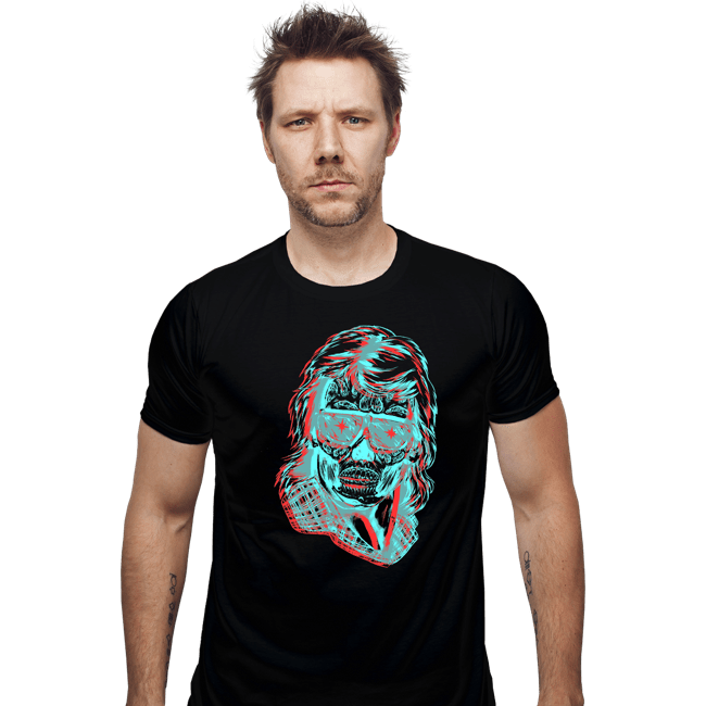Shirts Fitted Shirts, Mens / Small / Black They Live 3D