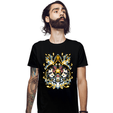 Load image into Gallery viewer, Shirts Fitted Shirts, Mens / Small / Black Black Mage Hero
