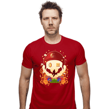 Load image into Gallery viewer, Daily_Deal_Shirts Fitted Shirts, Mens / Small / Red Mario Memories
