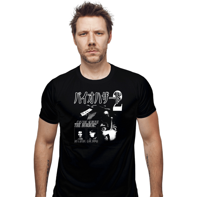 Daily_Deal_Shirts Fitted Shirts, Mens / Small / Black Biohazard 2