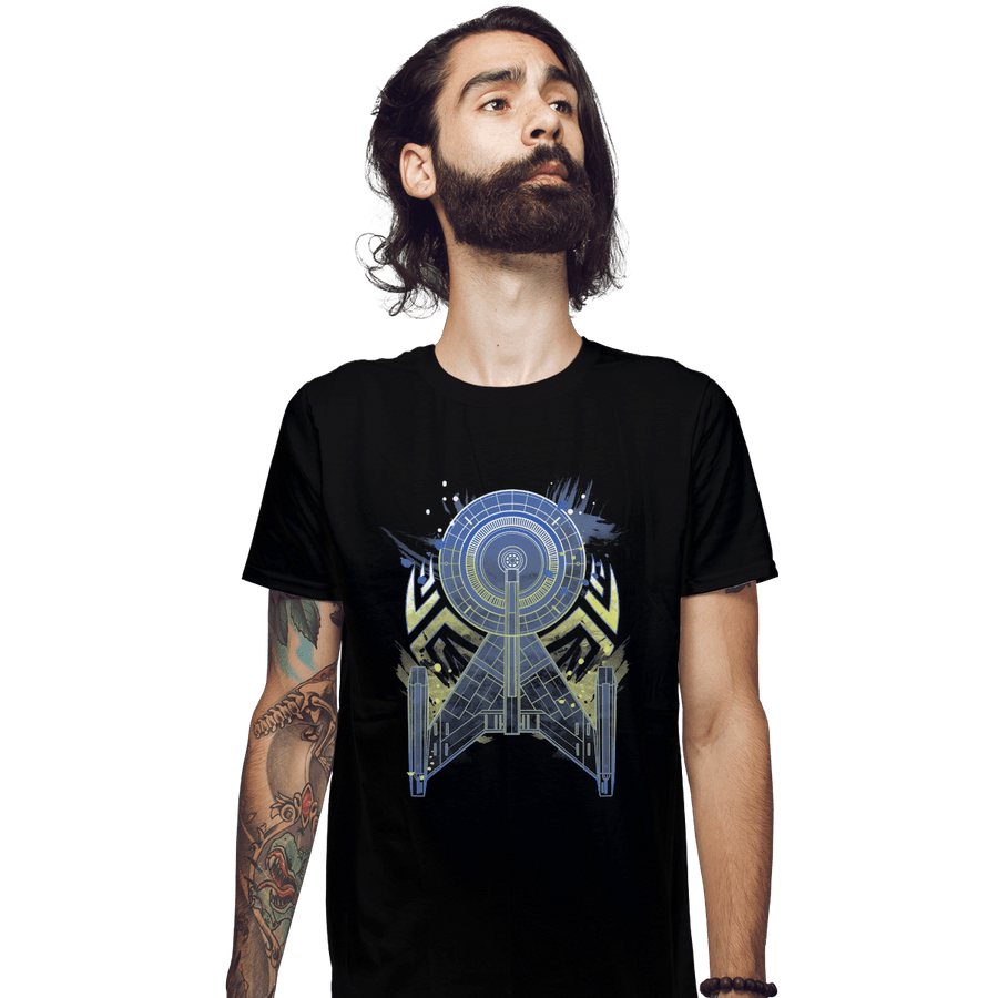 Shirts Fitted Shirts, Mens / Small / Black The Spaceship