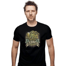 Load image into Gallery viewer, Shirts Fitted Shirts, Mens / Small / Black Miskatonic Brewery
