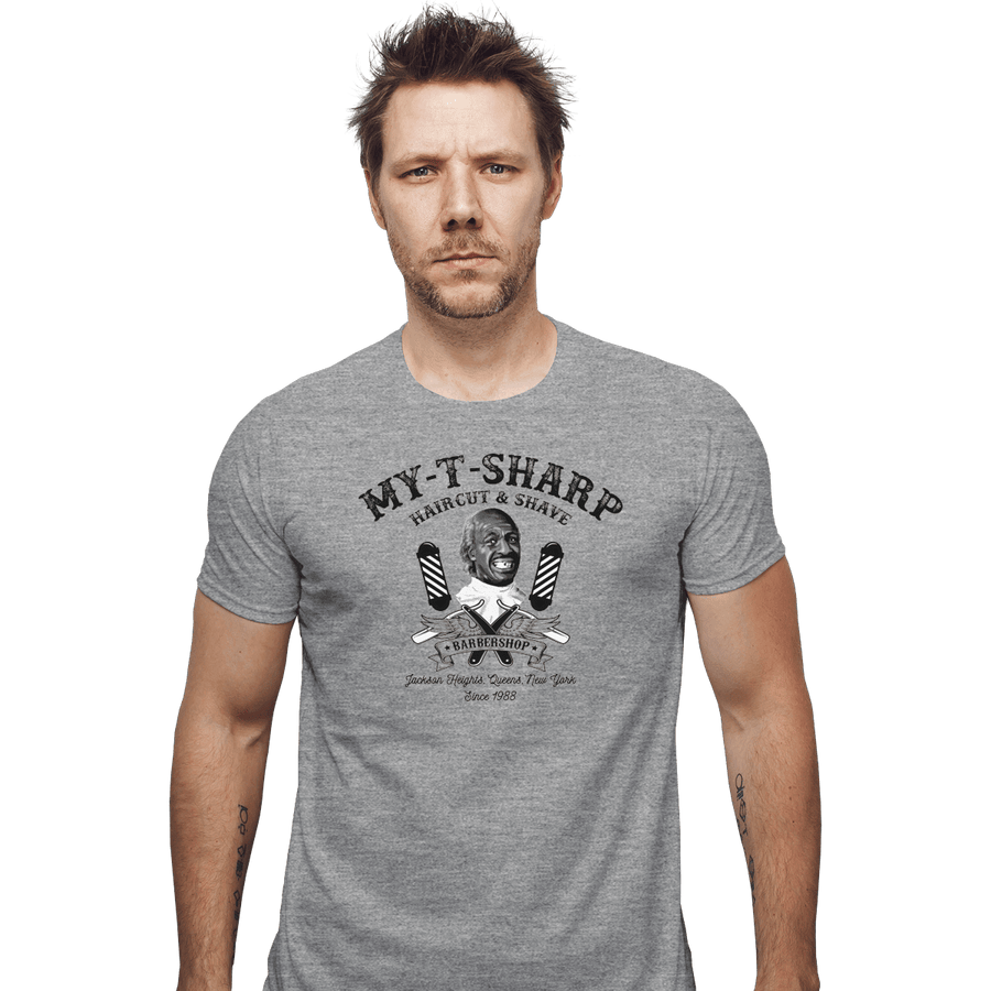 Secret_Shirts Fitted Shirts, Mens / Small / Sports Grey My-T-Sharp