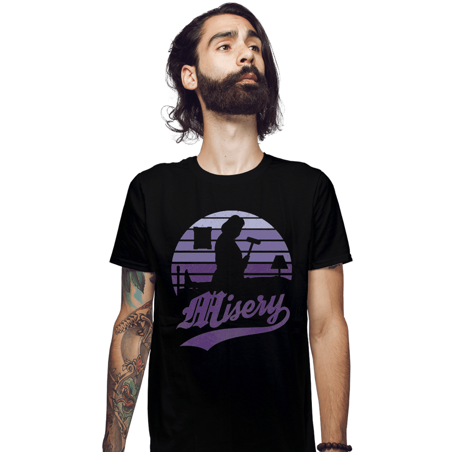Shirts Fitted Shirts, Mens / Small / Black Misery Sunset