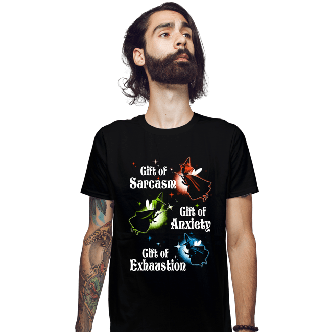 Daily_Deal_Shirts Fitted Shirts, Mens / Small / Black My Three Gifts