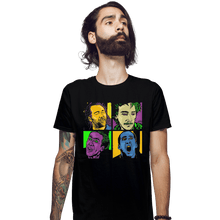 Load image into Gallery viewer, Shirts Fitted Shirts, Mens / Small / Black Pop Cage
