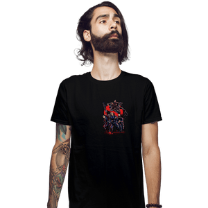 Secret_Shirts Fitted Shirts, Mens / Small / Black Gorgon Busters