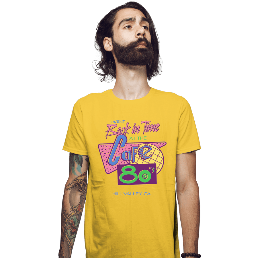 Shirts Fitted Shirts, Mens / Small / Daisy Cafe 80s