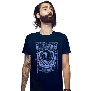 Shirts Fitted Shirts, Mens / Small / Navy Blue Lions Officers Academy