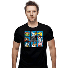 Load image into Gallery viewer, Secret_Shirts Fitted Shirts, Mens / Small / Black Digi Bunch
