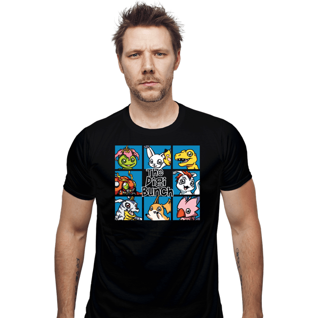Secret_Shirts Fitted Shirts, Mens / Small / Black Digi Bunch