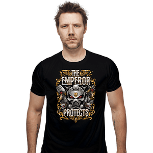 Shirts Fitted Shirts, Mens / Small / Black The Emperor Protects