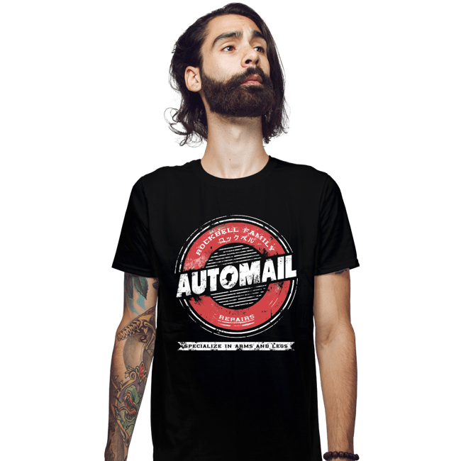 Secret_Shirts Fitted Shirts, Mens / Small / Black Automail