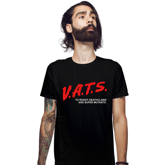 Secret_Shirts Fitted Shirts, Mens / Small / Black VATS
