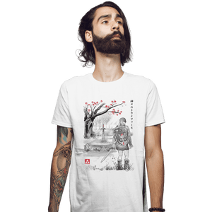 Shirts Fitted Shirts, Mens / Small / White A Link To The Sumi-e