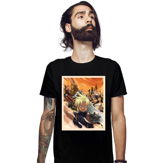 Shirts Fitted Shirts, Mens / Small / Black VII Poster