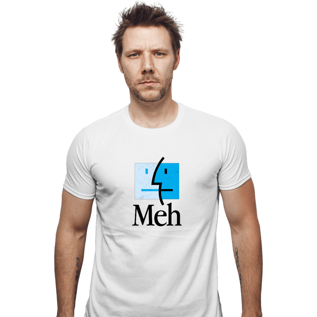 Daily_Deal_Shirts Fitted Shirts, Mens / Small / White Meh
