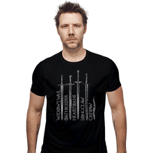 Load image into Gallery viewer, Shirts Fitted Shirts, Mens / Small / Black Valyrian Steel
