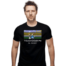 Load image into Gallery viewer, Secret_Shirts Fitted Shirts, Mens / Small / Black Touchdown Bundy
