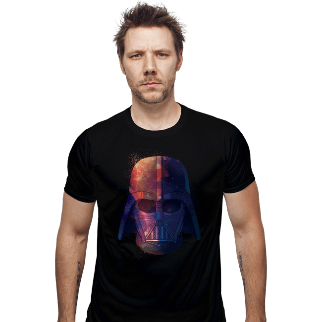 Daily_Deal_Shirts Fitted Shirts, Mens / Small / Black Galactic Darth Vader