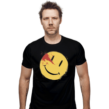 Load image into Gallery viewer, Shirts Fitted Shirts, Mens / Small / Black Bloody Smile

