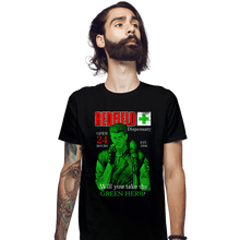 Load image into Gallery viewer, Last_Chance_Shirts Fitted Shirts, Mens / Small / Black Redfield Green Herb
