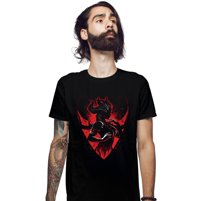 Daily_Deal_Shirts Fitted Shirts, Mens / Small / Black Mother of Sanctuary