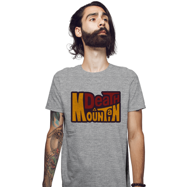 Secret_Shirts Fitted Shirts, Mens / Small / Sports Grey Mountain Death