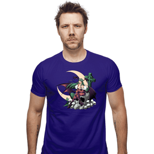 Secret_Shirts Fitted Shirts, Mens / Small / Violet The Night Warrior