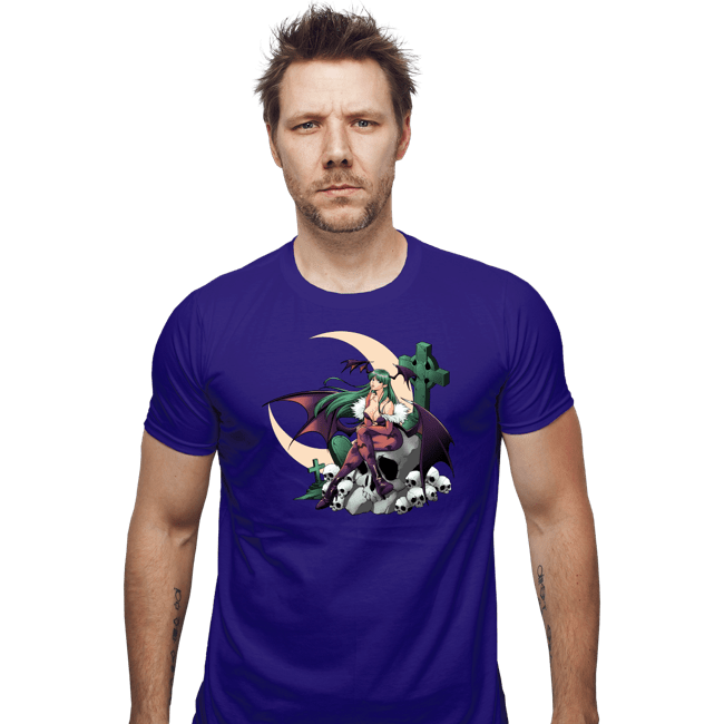 Secret_Shirts Fitted Shirts, Mens / Small / Violet The Night Warrior