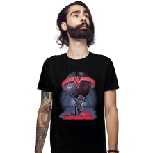 Load image into Gallery viewer, Shirts Fitted Shirts, Mens / Small / Black Van Vader
