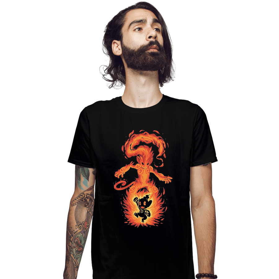 Shirts Fitted Shirts, Mens / Small / Black The Fire Ape Within