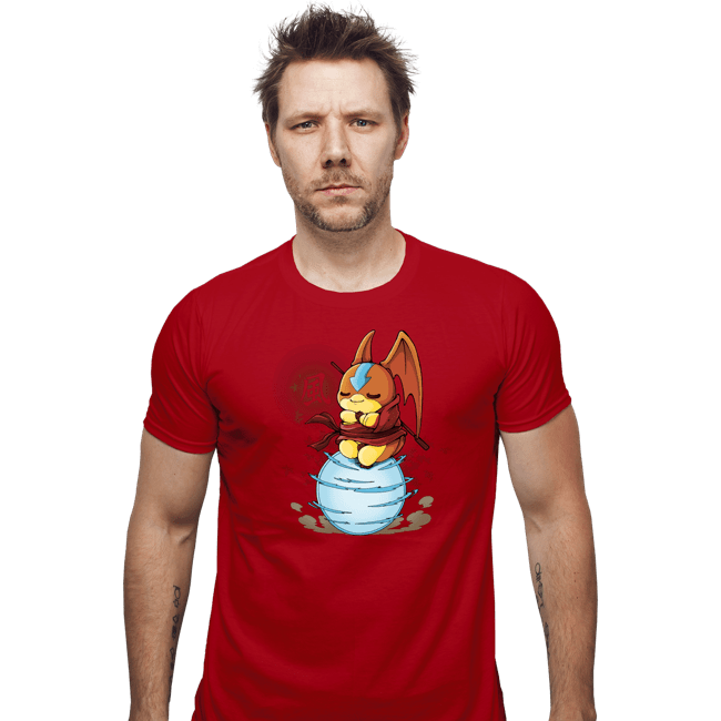 Daily_Deal_Shirts Fitted Shirts, Mens / Small / Red Digi Air Bending