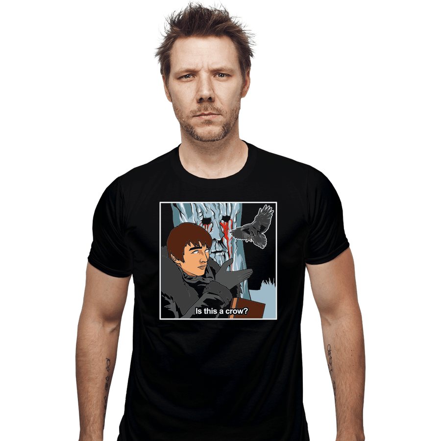 Shirts Fitted Shirts, Mens / Small / Black Is This A Crow