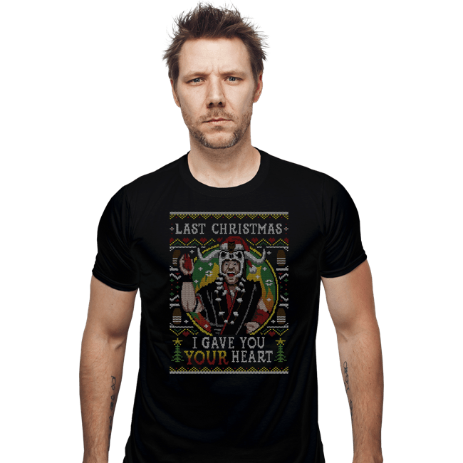 Daily_Deal_Shirts Fitted Shirts, Mens / Small / Black Ugly Sweater Of Doom